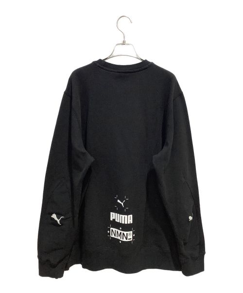 NEMEN（ネーメン）NEMEN (ネーメン) PUMA (プーマ) スウェット ブラック サイズ:Lの古着・服飾アイテム