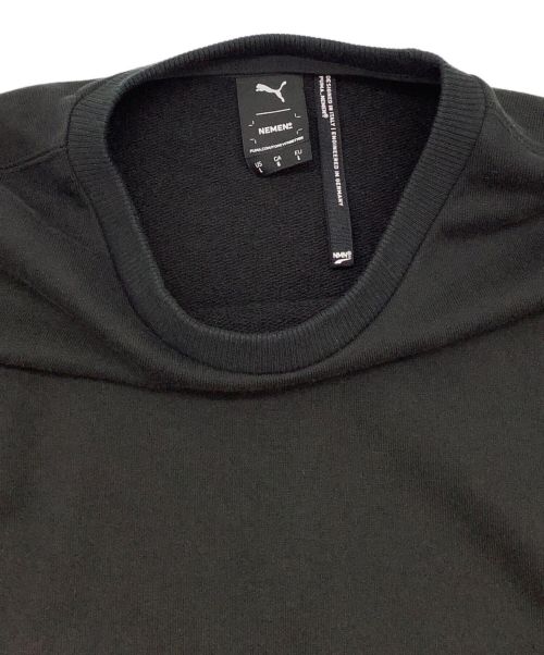 NEMEN（ネーメン）NEMEN (ネーメン) PUMA (プーマ) スウェット ブラック サイズ:Lの古着・服飾アイテム