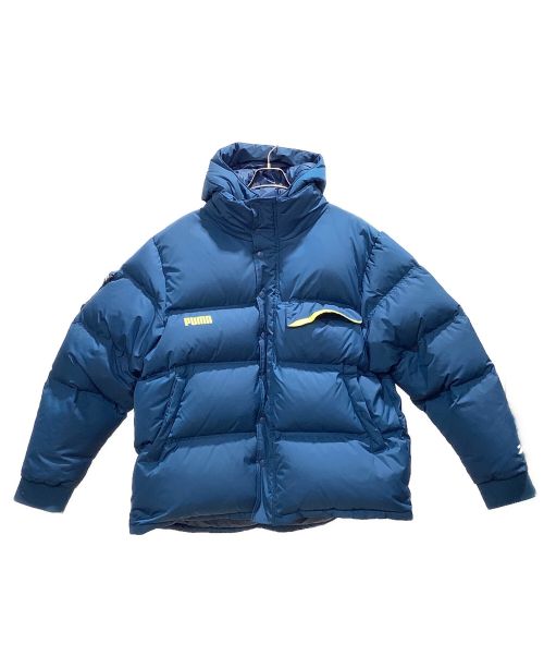 PUMA（プーマ）PUMA (プーマ) ADER error (アーダーエラー) ダウンジャケット ブルー サイズ:Lの古着・服飾アイテム