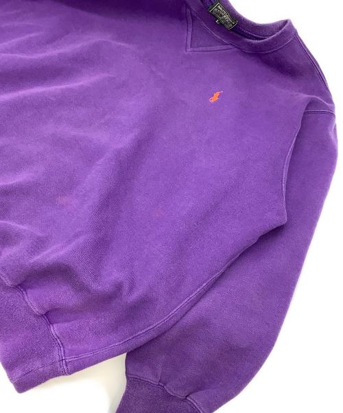 POLO COUNTRY（ポロカントリー）POLO COUNTRY (ポロカントリー) ヴィンテージスウェット パープル サイズ:Lの古着・服飾アイテム