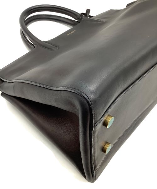 Saint Laurent Paris（サンローランパリ）Saint Laurent Paris (サンローランパリ) カバ リヴゴーシュ 2WAYショルダーバッグ ブラックの古着・服飾アイテム