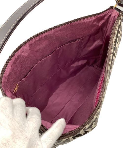 Hamano（ハマノ）HAMANO (ハマノ) ハンドバッグ ブラウンの古着・服飾アイテム