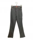 Vivienne Westwoodヴィヴィアンウエストウッド）の古着「フレアデニムパンツ」｜グレー