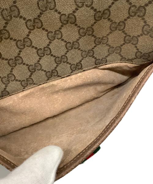 GUCCI（グッチ）GUCCI (グッチ) ショルダーバッグ ブラウンの古着・服飾アイテム