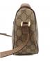 中古・古着 GUCCI (グッチ) ショルダーバッグ ブラウン：15000円
