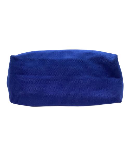 POLO RALPH LAUREN（ポロ・ラルフローレン）POLO RALPH LAUREN (ポロ・ラルフローレン) キャンバストートバッグ ブルー×レッドの古着・服飾アイテム