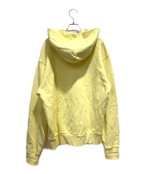 humanrace（ヒューマンレース）humanrace (ヒューマンレース) adidas (アディダス) スローガン パーカー イエロー サイズ:2XOの古着・服飾アイテム