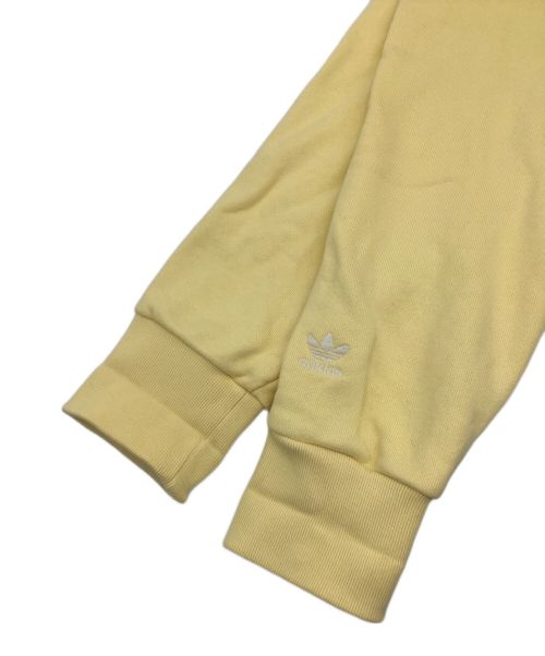 humanrace（ヒューマンレース）humanrace (ヒューマンレース) adidas (アディダス) スローガン パーカー イエロー サイズ:2XOの古着・服飾アイテム