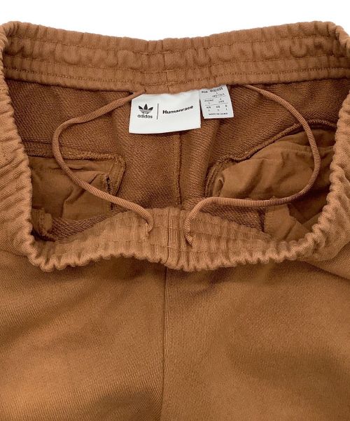 adidas（アディダス）adidas (アディダス) humanrace (ヒューマンレース) スウェットパンツ ブラウン サイズ:2XOの古着・服飾アイテム
