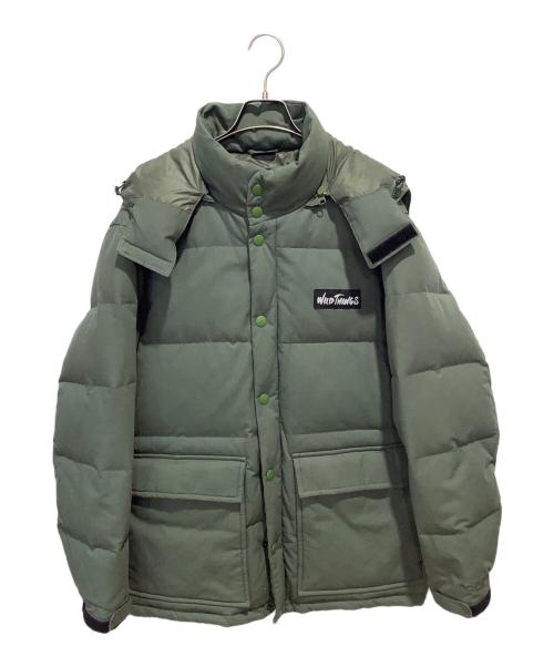 roial（ロイアル）roial (ロイアル) WILD THINGS (ワイルドシングス) ダウンジャケット グレー サイズ:Lの古着・服飾アイテム