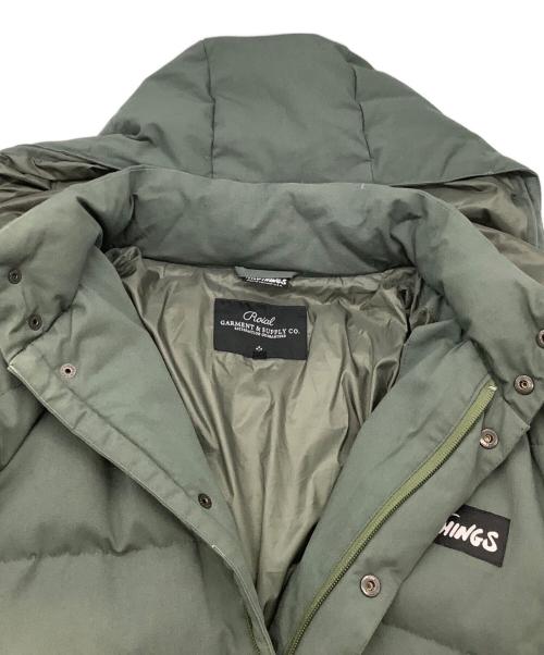 roial（ロイアル）roial (ロイアル) WILD THINGS (ワイルドシングス) ダウンジャケット グレー サイズ:Lの古着・服飾アイテム