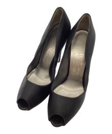 Salvatore Ferragamo（サルヴァトーレ フェラガモ）の古着「ヒールパンプス」｜ブラック