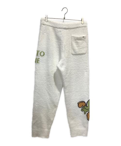 gelato pique（ジェラートピケ）gelato pique (ジェラートピケ) SUPER MARIO (スーパーマリオ) ベビモコジャガードプルオーバー&ロングパンツセット ホワイト サイズ:Lの古着・服飾アイテム