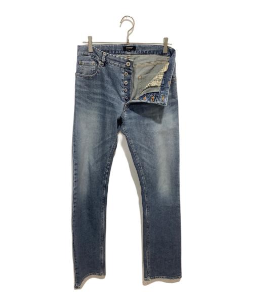 BURBERRY BLACK LABEL（バーバリーブラックレーベル）BURBERRY BLACK LABEL (バーバリーブラックレーベル) 5Pデニムパンツ ブルー サイズ:76の古着・服飾アイテム