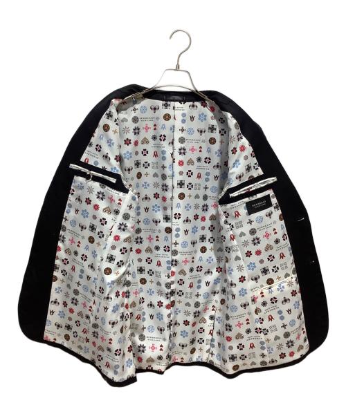 BURBERRY BLACK LABEL（バーバリーブラックレーベル）BURBERRY BLACK LABEL (バーバリーブラックレーベル) テーラードジャケット ブラック サイズ:Mの古着・服飾アイテム