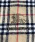 中古・古着 Burberry's (バーバリーズ) ノバチェック ウールマフラー ベージュ×ブラック：5000円