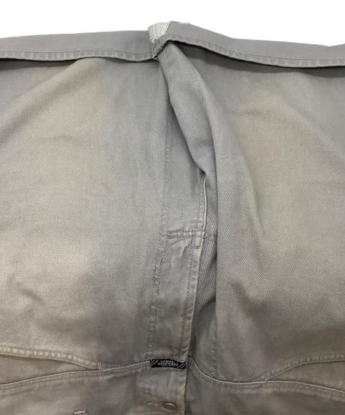 MARITHE+FRANCOIS GIRBAUD（マリテフランソワジルボー）MARITHE+FRANCOIS GIRBAUD (マリテフランソワジルボー) デニムハーフパンツ グレー サイズ:36の古着・服飾アイテム