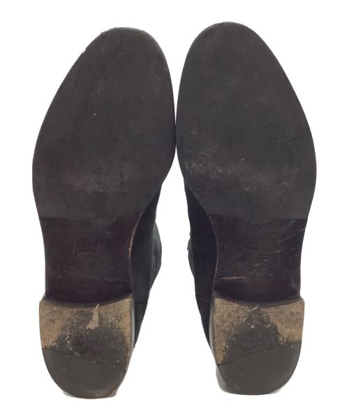 Yves Saint Laurent Rive Gauche（イヴ・サンローラン リヴ・ゴーシュ）Yves Saint Laurent Rive Gauche (イヴ・サンローラン リヴ・ゴーシュ) サイドゴアロングブーツ ブラック サイズ:34の古着・服飾アイテム