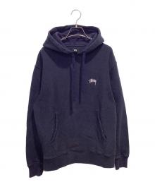 stussy（ステューシー）の古着「プルオーバーパーカー」｜ネイビー