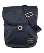 PORTERポーター）の古着「FRAME SHOULDER BAG」｜ネイビー