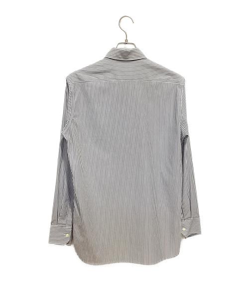 MACKINTOSH PHILOSOPHY（マッキントッシュ フィロソフィー）MACKINTOSH PHILOSOPHY (マッキントッシュ フィロソフィー) ボタンダウンシャツ ホワイト×ネイビー サイズ:40の古着・服飾アイテム