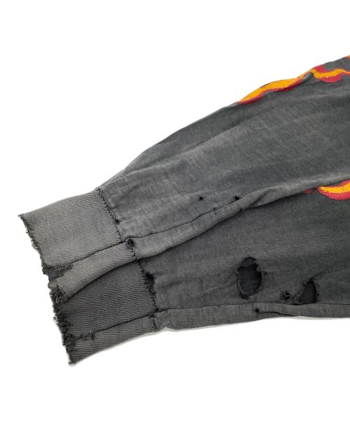 FRUIT OF THE LOOM（フルーツオブザルーム）FRUIT OF THE LOOM (フルーツオブザルーム) FRUIT OF THE LOOM ヴィンテージロングスリーブＴシャツ グレー サイズ:Mの古着・服飾アイテム