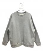Snow peakスノーピーク）の古着「Recycled Cotton Sweat Crew-Neck」｜グレー