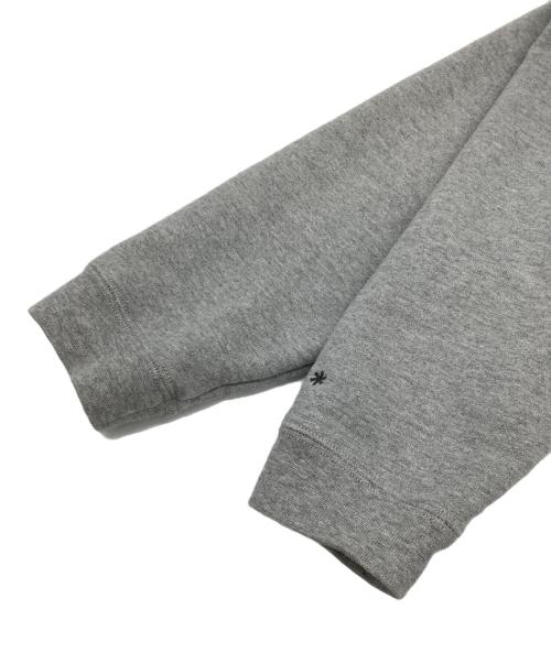 Snow peak（スノーピーク）snow peak (スノーピーク) Recycled Cotton Sweat Crew-Neck グレー サイズ:Mの古着・服飾アイテム
