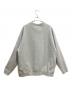 snow peak (スノーピーク) Recycled Cotton Sweat Crew-Neck グレー サイズ:M：6000円