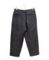 Graphpaper (グラフペーパー) トラウザーパンツ グレー サイズ:S：10000円