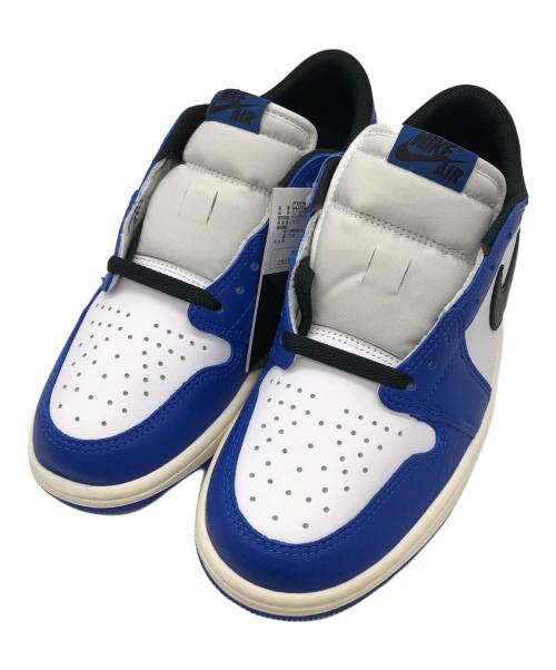 NIKE（ナイキ）NIKE (ナイキ) AIR JORDAN 1 LOW Game Royal ブルー×ブラック×ホワイト サイズ:26.5の古着・服飾アイテム