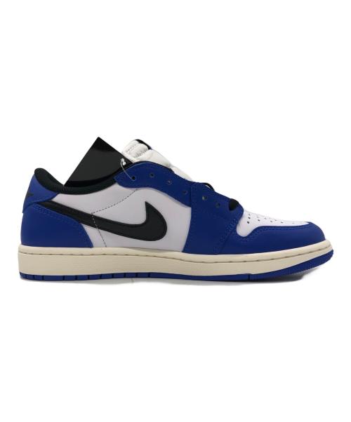 NIKE（ナイキ）NIKE (ナイキ) AIR JORDAN 1 LOW Game Royal ブルー×ブラック×ホワイト サイズ:26.5の古着・服飾アイテム