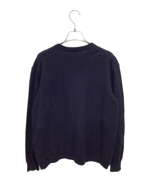 COMOLI（コモリ）COMOLI (コモリ) ポケットクルーネックニット ネイビー サイズ:2の古着・服飾アイテム