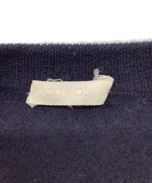 COMOLI（コモリ）COMOLI (コモリ) ポケットクルーネックニット ネイビー サイズ:2の古着・服飾アイテム