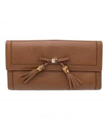 GUCCI（グッチ）の古着「長財布」｜ブラウン