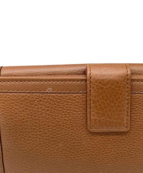 GUCCI（グッチ）GUCCI (グッチ) 長財布 ブラウンの古着・服飾アイテム