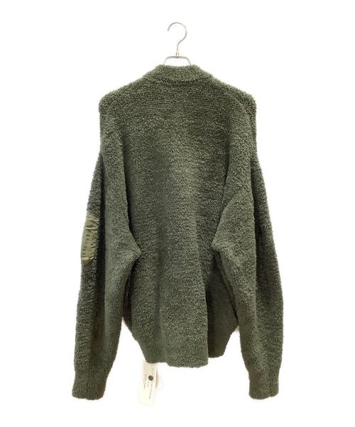 GELATO PIQUE HOMME（ジェラートピケ オム）GELATO PIQUE HOMME (ジェラートピケ オム) MISTERGENTLEMAN (ミスタージェントルマン) POWDER MA-1 PARKA オリーブ サイズ:M 未使用品の古着・服飾アイテム