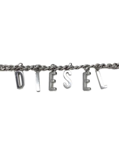 DIESEL（ディーゼル）DIESEL (ディーゼル) Stainless steel chain braceletの古着・服飾アイテム