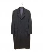 L&B HOMMEエルアンドビーオム）の古着「カシミヤロングチェスターコート」｜グレー