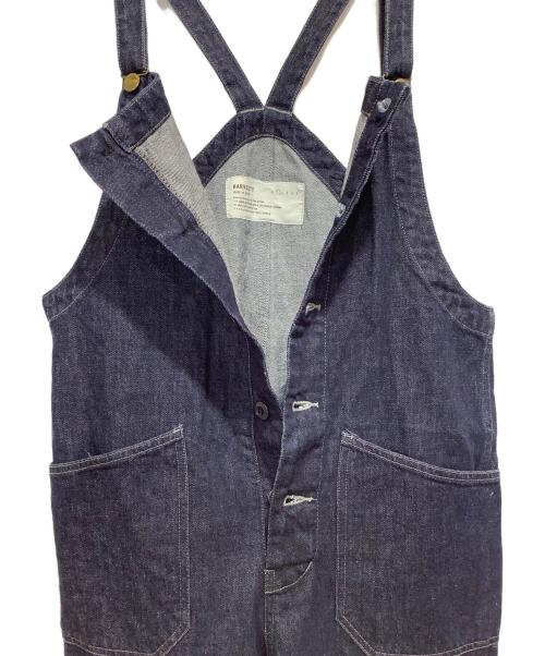 HARVESTY（ハーベスティー）HARVESTY (ハーベスティー) 10zデニムオーバーオール インディゴ サイズ:1の古着・服飾アイテム