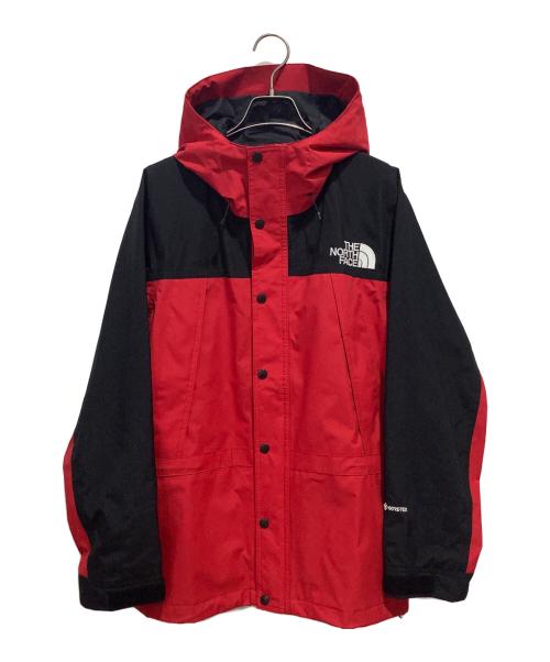 THE NORTH FACE（ザ ノース フェイス）THE NORTH FACE (ザ ノース フェイス) マウンテンライトジャケット レッド×ブラック サイズ:Sの古着・服飾アイテム