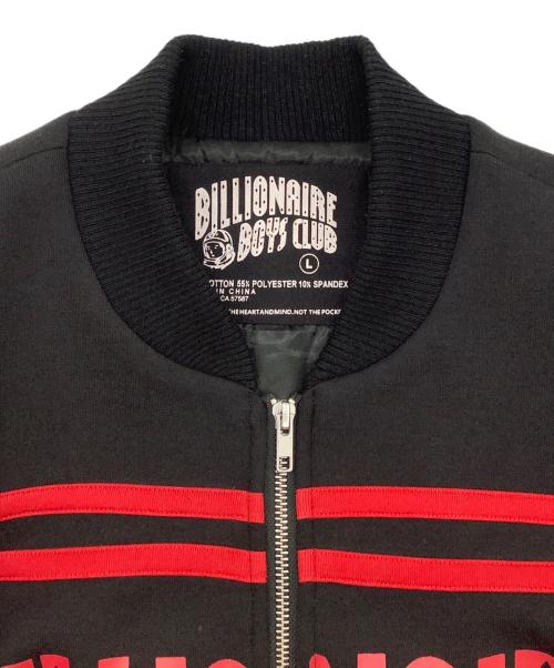 BILLIONAIRE BOYS CLUB（ビリオネアボーイズクラブ）BILLIONAIRE BOYS CLUB (ビリオネアボーイズクラブ) ロゴブルゾン ブラック サイズ:Lの古着・服飾アイテム