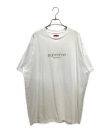 SUPREME（シュプリーム）の古着「Beaded Logo S/S Top」｜ホワイト