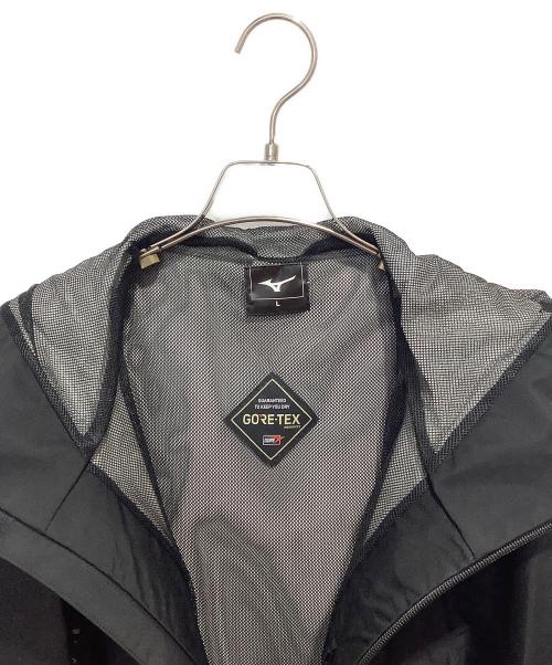 MIZUNO（ミズノ）MIZUNO (ミズノ) レインウェア ゴアテックス ジャケット ブラック サイズ:Lの古着・服飾アイテム