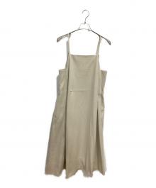 Pilgrim Surf+Supply（ピルグリム サーフサプライ）の古着「コットンフランネルキャミソールワンピース」｜ベージュ