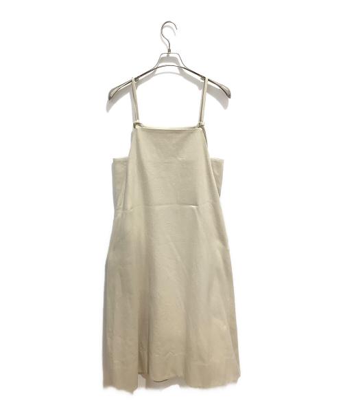 Pilgrim Surf+Supply（ピルグリム サーフサプライ）Pilgrim Surf+Supply (ピルグリム サーフサプライ) コットンフランネルキャミソールワンピース ベージュ サイズ:Mの古着・服飾アイテム
