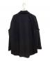Enchainement (アンシェヌマン) Wool Long CPO Shirt ブラック サイズ:F：5000円