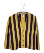 Pilgrim Surf+Supplyピルグリム サーフサプライ）の古着「Kanoa Knit Cardigan」｜イエロー×ベージュ