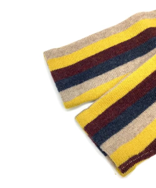 Pilgrim Surf+Supply（ピルグリム サーフサプライ）Pilgrim Surf+Supply (ピルグリム サーフサプライ) Kanoa Knit Cardigan イエロー×ベージュ サイズ:XSの古着・服飾アイテム