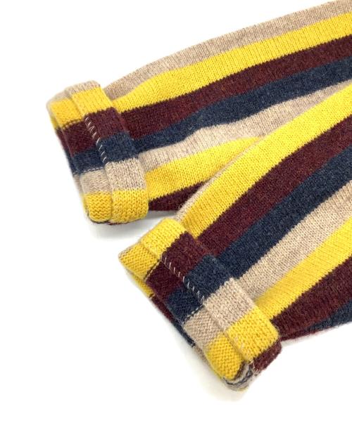 Pilgrim Surf+Supply（ピルグリム サーフサプライ）Pilgrim Surf+Supply (ピルグリム サーフサプライ) Kanoa Knit Cardigan イエロー×ベージュ サイズ:XSの古着・服飾アイテム